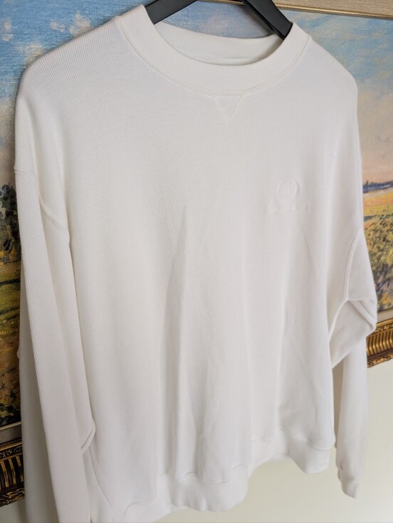 Vintage Mercedes-Benz White Logo Crewneck Sweatshirt